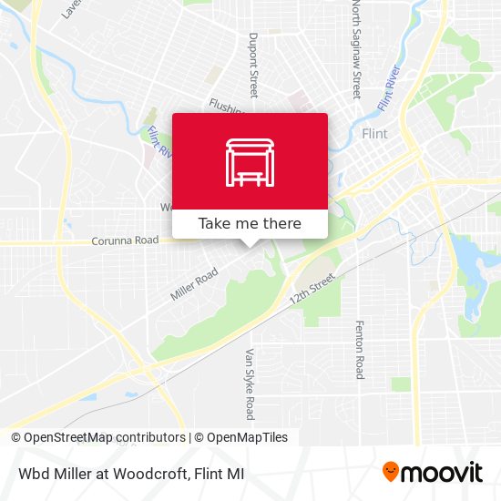Wbd Miller at Woodcroft map