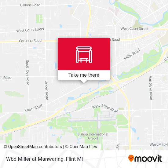 Wbd Miller at Manwaring map