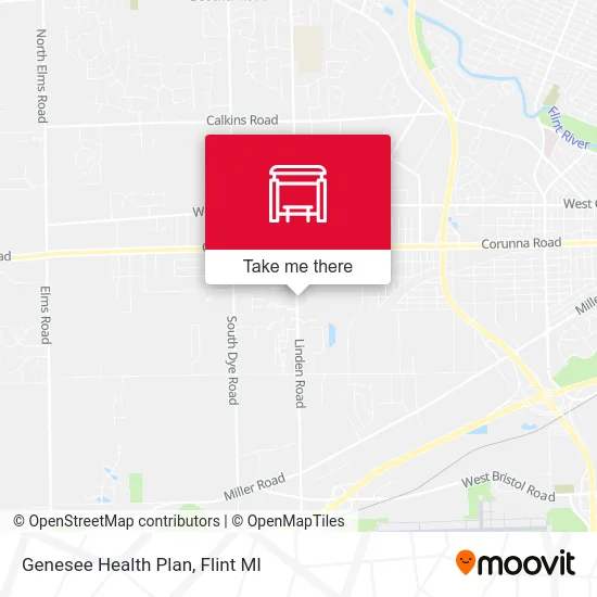 Genesee Health Plan map