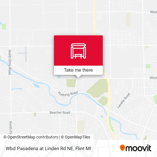 Mapa de Wbd Pasadena at Linden Rd NE