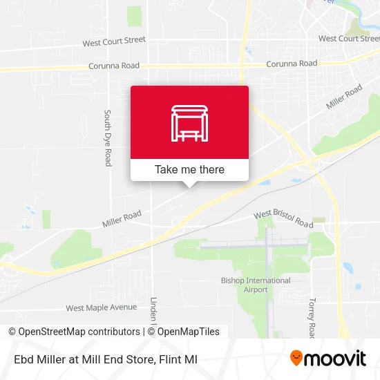 Ebd Miller at Mill End Store map