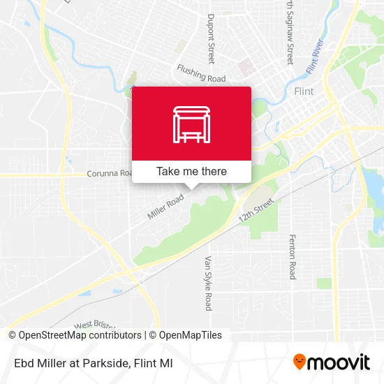 Mapa de Ebd Miller at Parkside