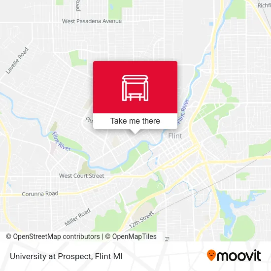 Mapa de University at Prospect