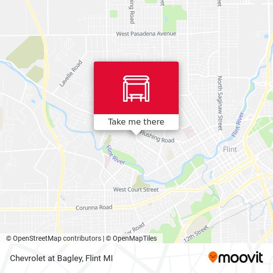 Mapa de Chevrolet at Bagley