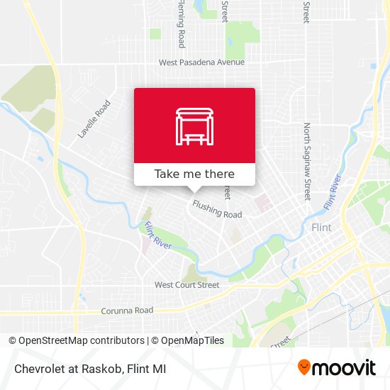 Mapa de Chevrolet at Raskob