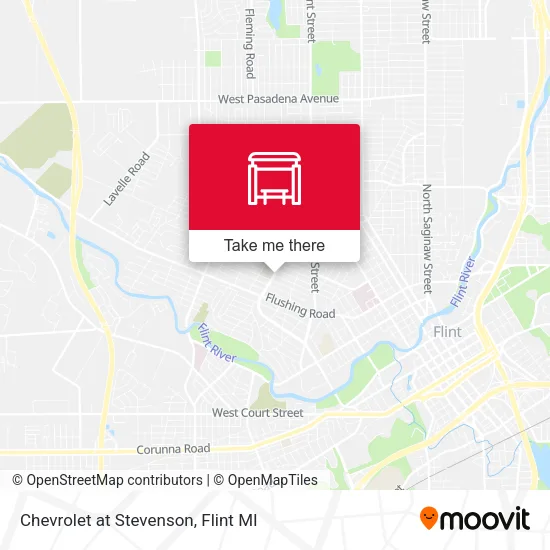 Mapa de Chevrolet at Stevenson