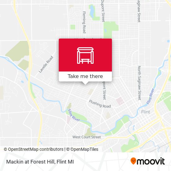 Mapa de Mackin at Forest Hill