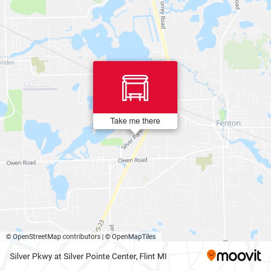 Silver Pkwy at Silver Pointe Center map