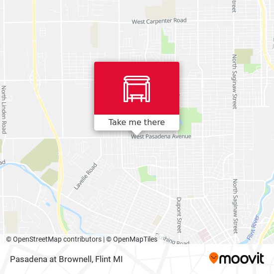 Pasadena at Brownell map