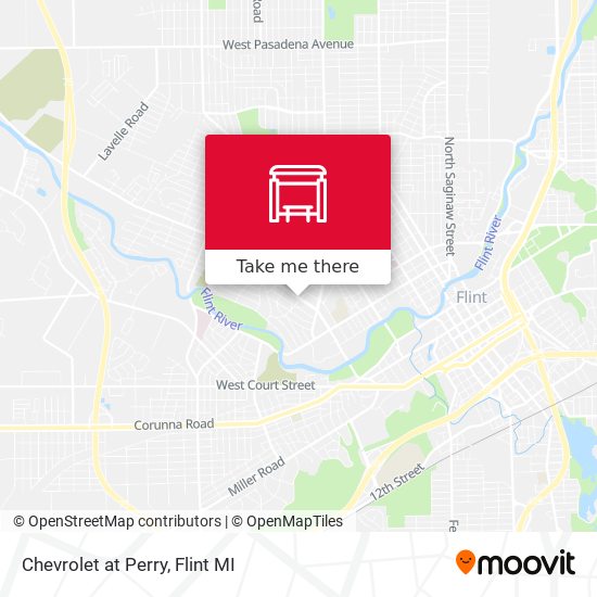 Chevrolet at Perry map