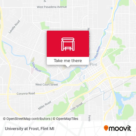 Mapa de University at Frost