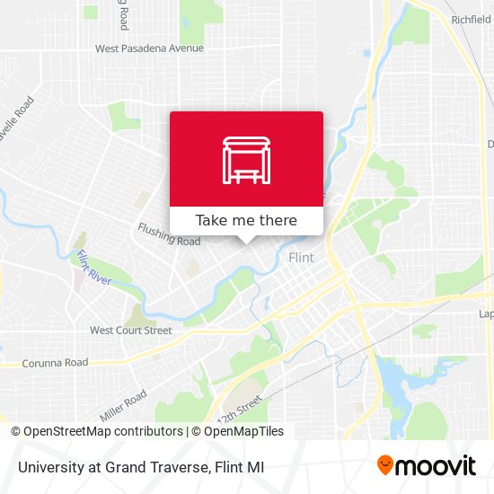 Mapa de University at Grand Traverse