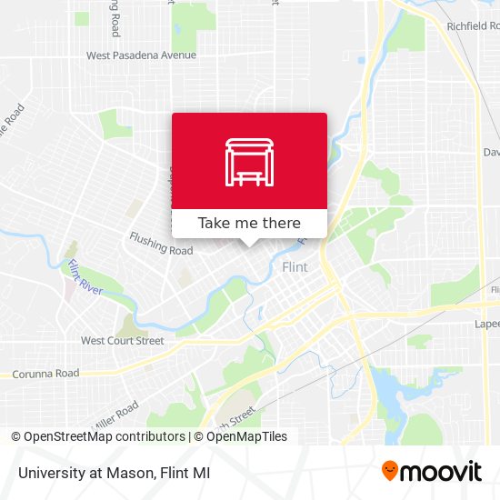 University at Mason map