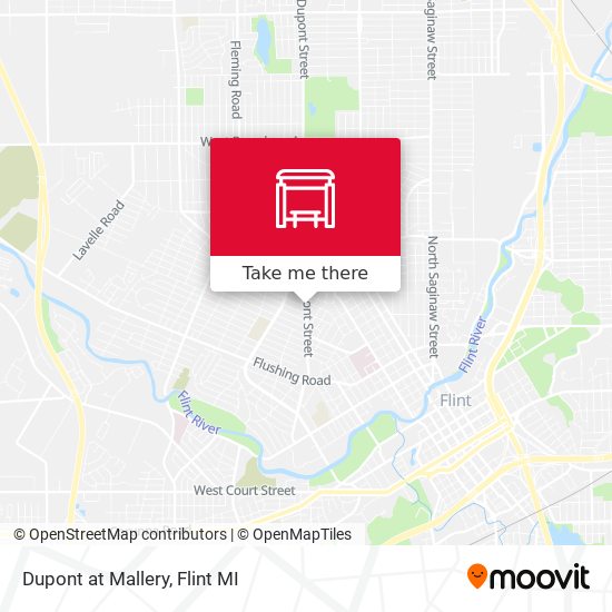 Dupont at Mallery map