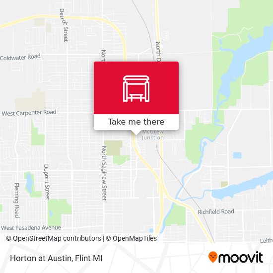 Horton at Austin map