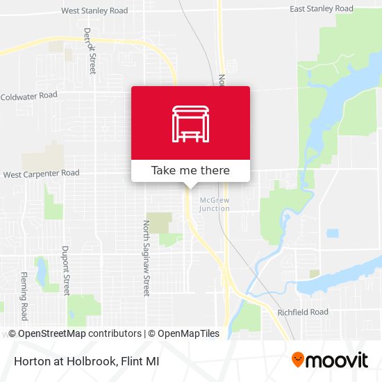 Horton at Holbrook map