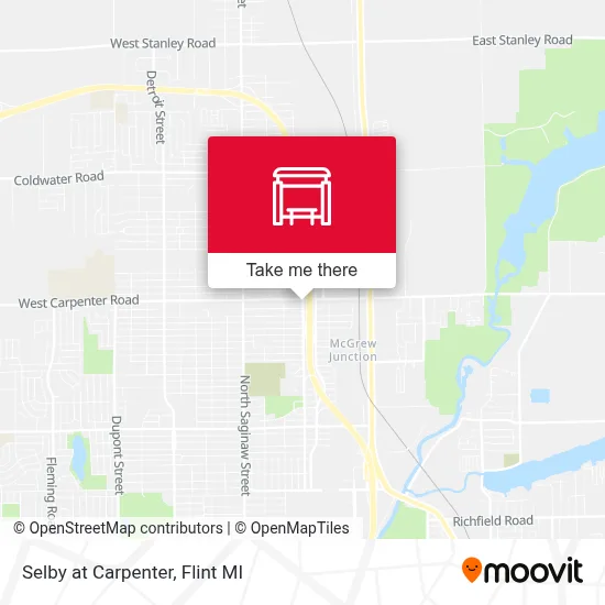 Selby at Carpenter map