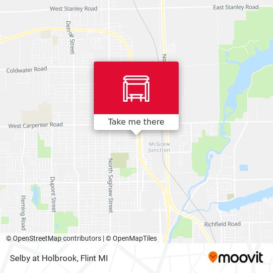 Selby at Holbrook map