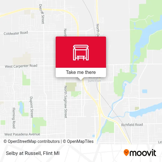 Selby at Russell map