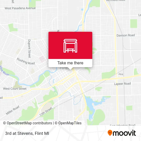 Mapa de 3rd at Stevens