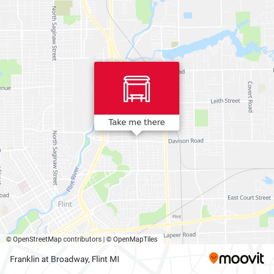 Franklin at Broadway map