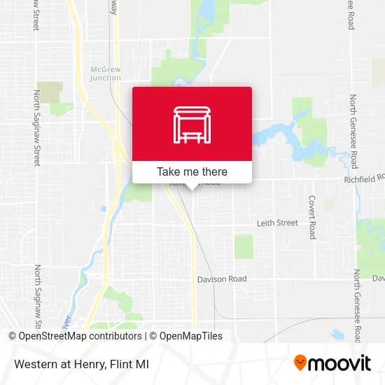 Mapa de Western at Henry