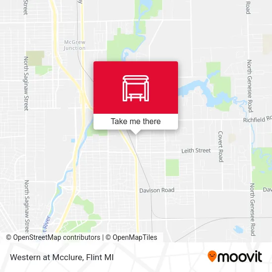 Mapa de Western at Mcclure