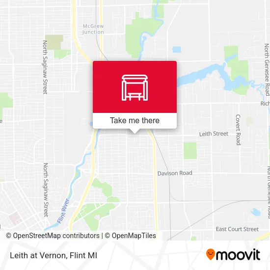 Mapa de Leith at Vernon
