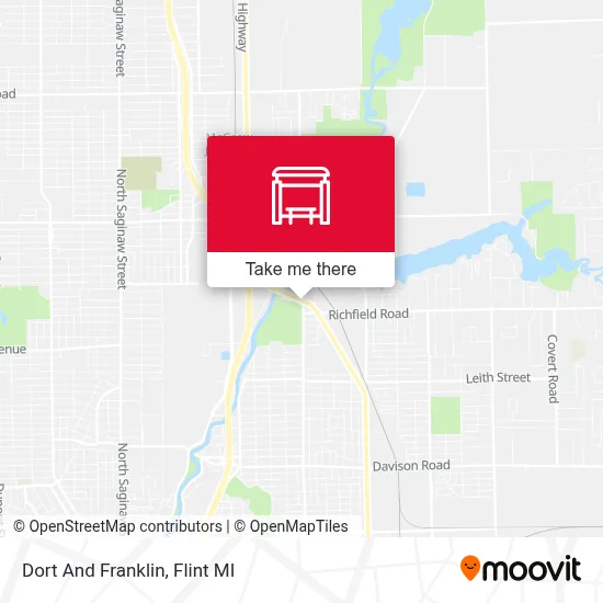 Dort And Franklin map