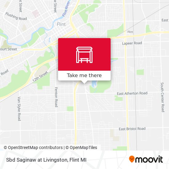 Mapa de Sbd Saginaw at Livingston
