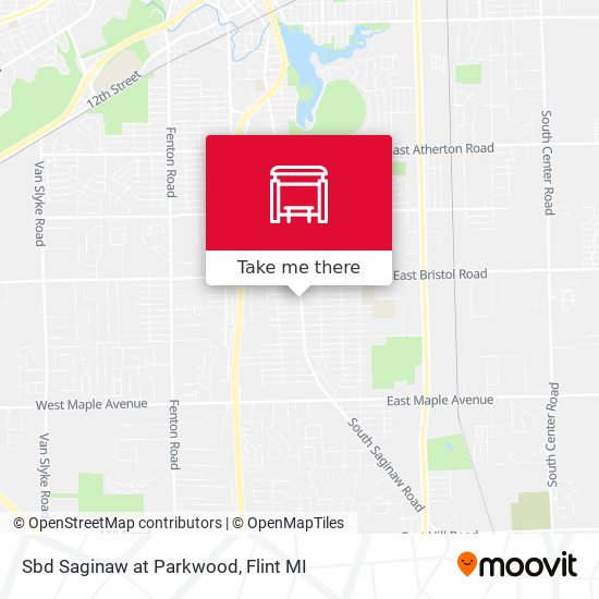 Sbd Saginaw at Parkwood map