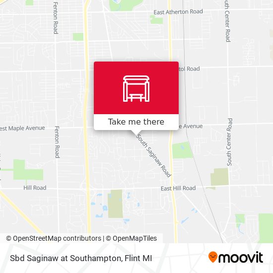 Sbd Saginaw at Southampton map