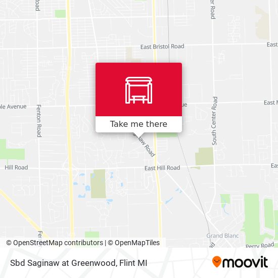 Sbd Saginaw at Greenwood map