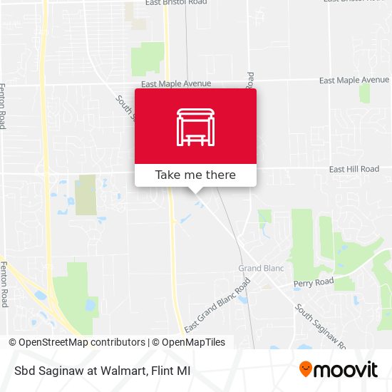 Sbd Saginaw at Walmart map