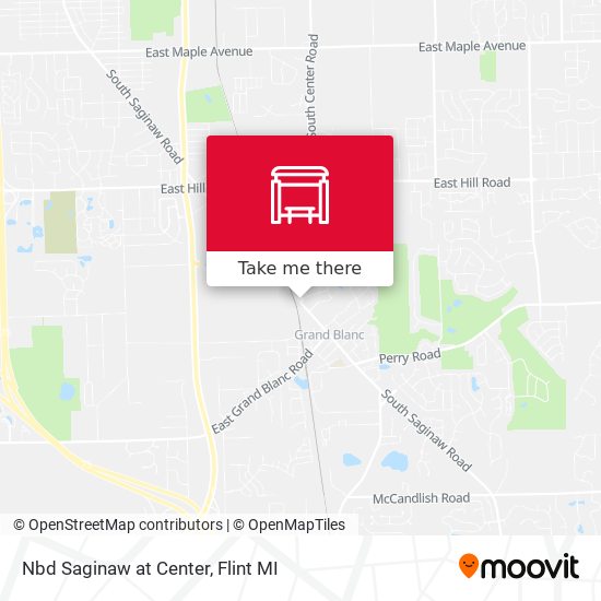 Nbd Saginaw at Center map