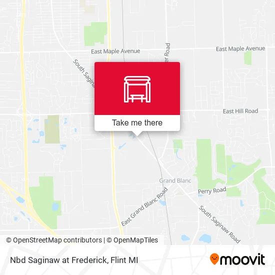 Mapa de Nbd Saginaw at Frederick