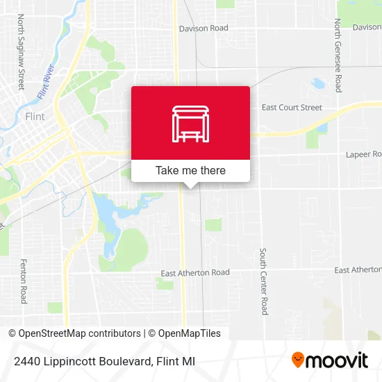 Mapa de 2440 Lippincott Boulevard