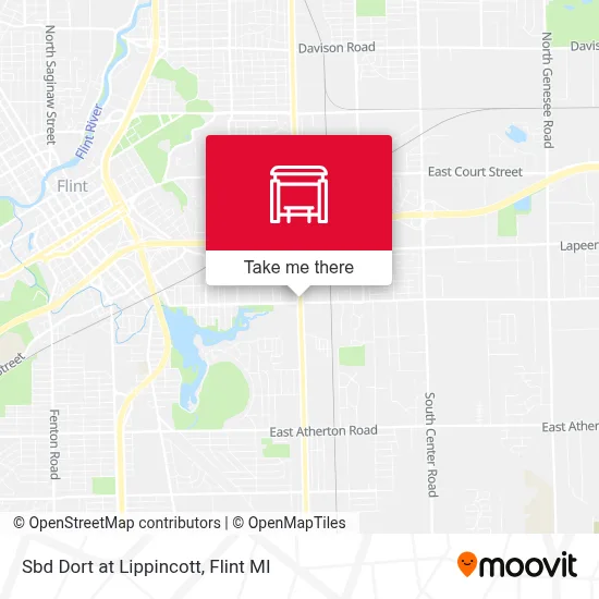 Sbd Dort at Lippincott map