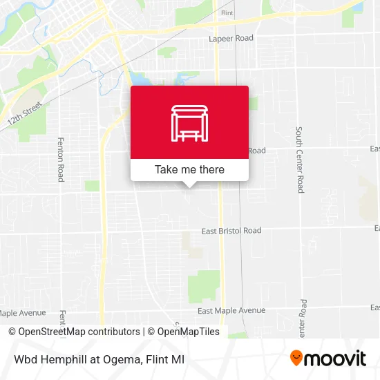 Mapa de Wbd Hemphill at Ogema