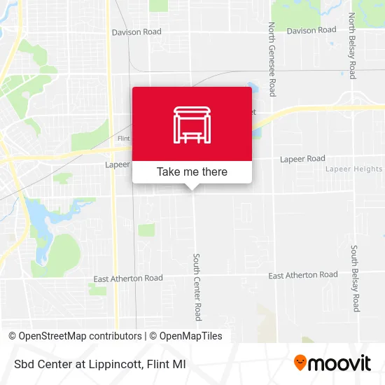 Sbd Center at Lippincott map