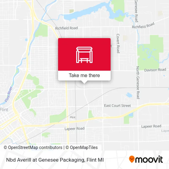 Nbd Averill at Genesee Packaging map
