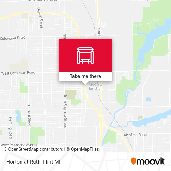 Horton at Ruth map