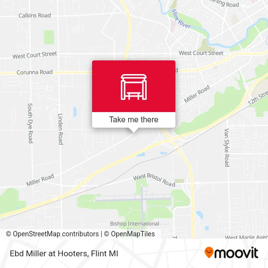 Mapa de Ebd Miller at Hooters