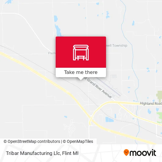 Mapa de Tribar Manufacturing Llc