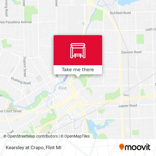 Kearsley at Crapo map