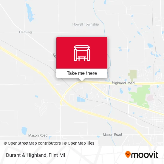 Mapa de Durant & Highland