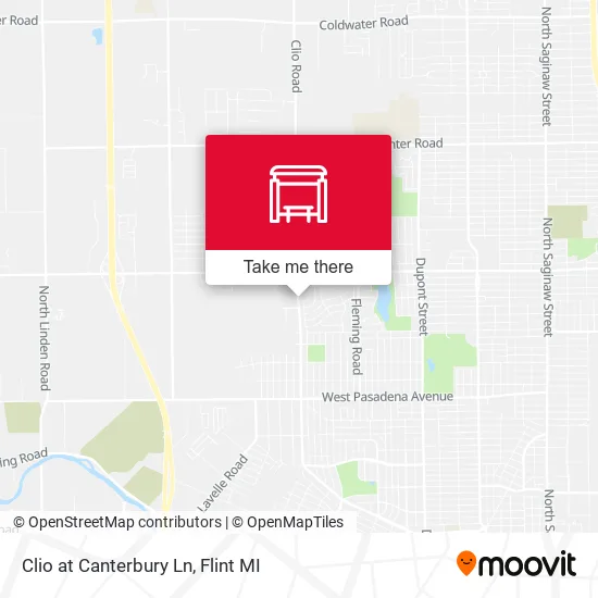 Mapa de Clio at Canterbury Ln