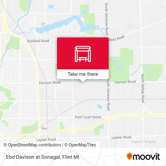 Ebd Davison at Donegal map