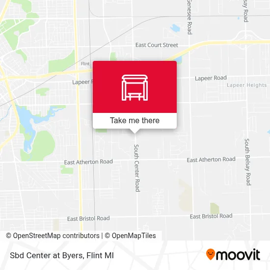 Sbd Center at Byers map