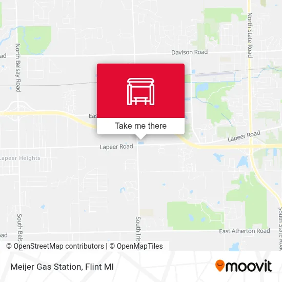 Meijer Gas Station map